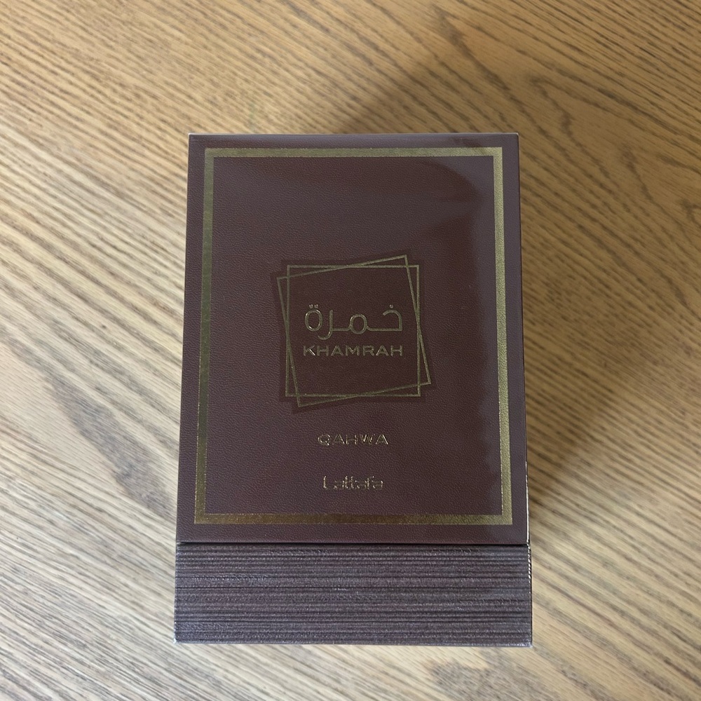Lattafa Khamrah Qahwa EDP                     I can provide information